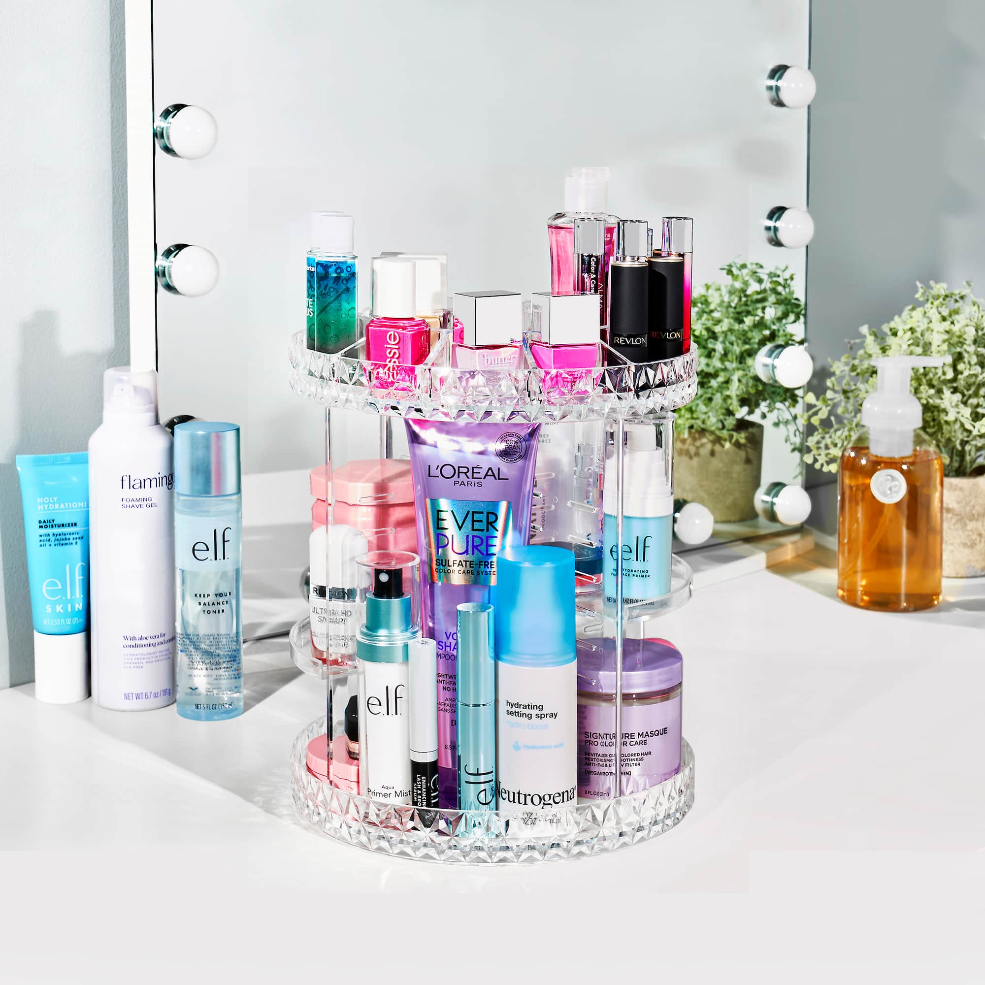 Sorbus Rotating Makeup Organizer